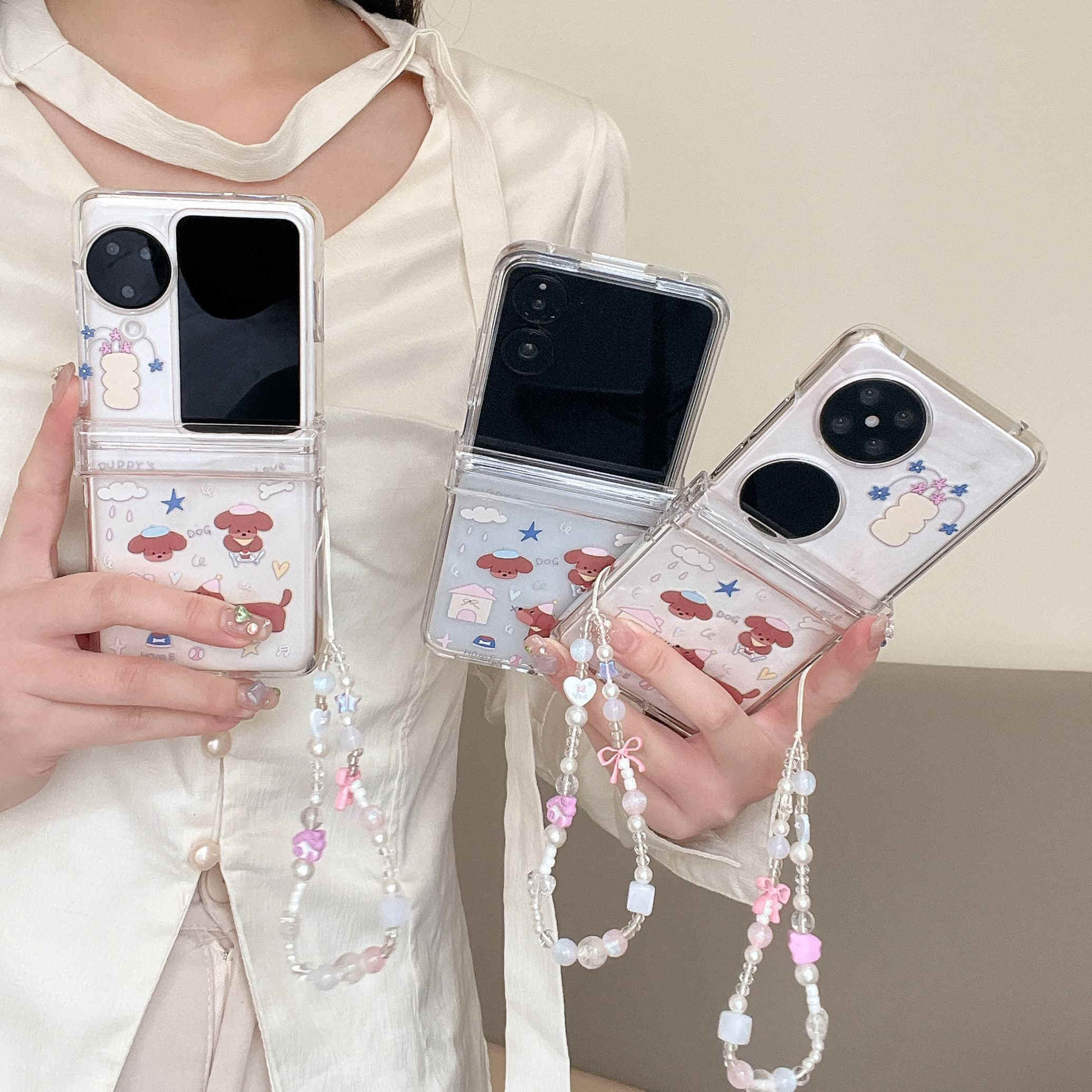 新款适用摩托罗拉Razr50Ultra折叠手机壳华为pocket2全包OPPOFindN3Flip防摔MagicVFlip/小米MIXflip保护套