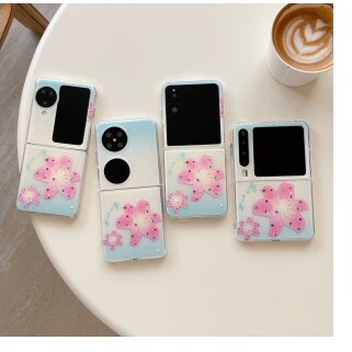 新款适用华为PuraX折叠带手链手机壳华为pocket2全包OPPOFindN3Flip防摔MagicVFlip/小米MIXflip2保护套