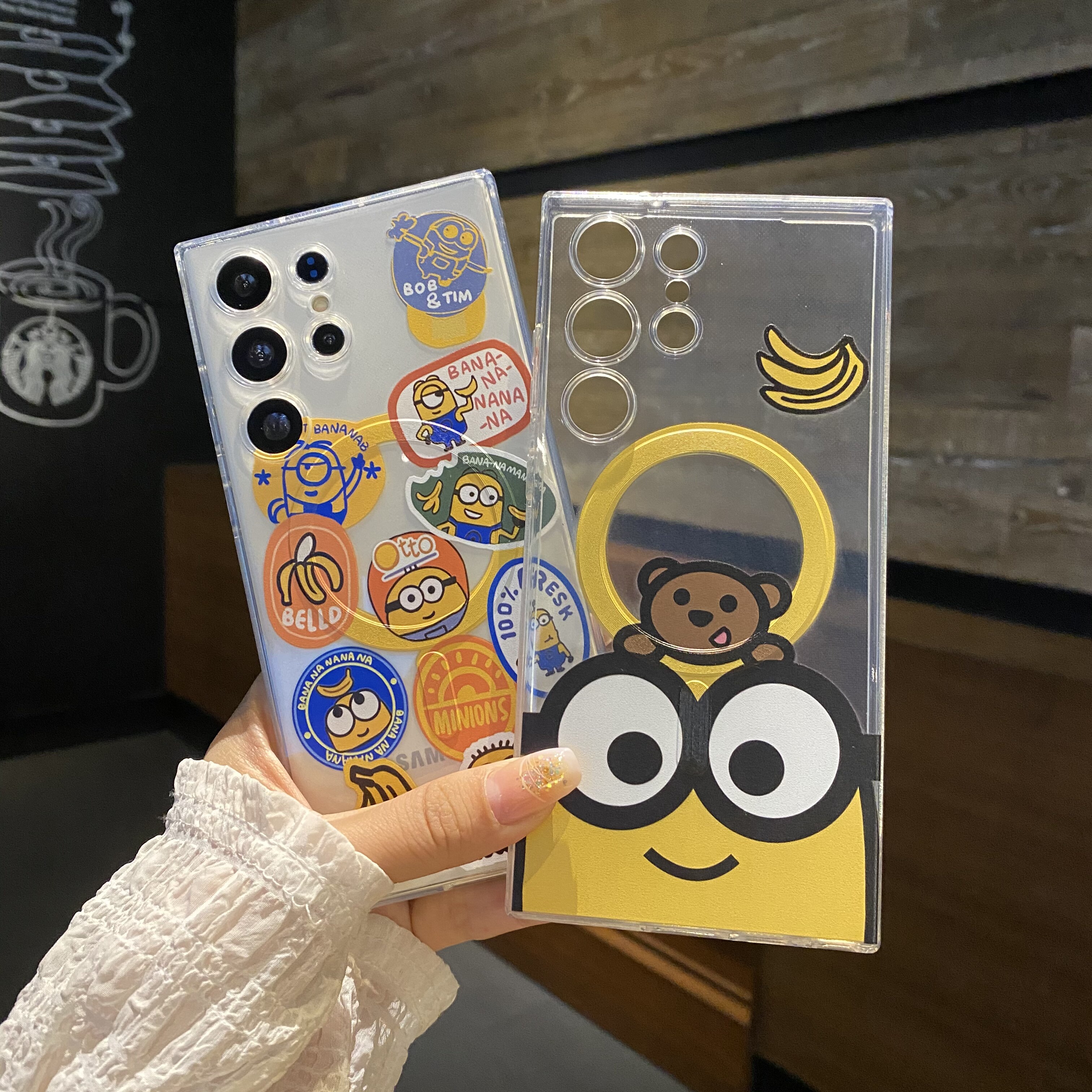吉能虎新款小黄人适用于三星S26Ultra手机壳S25/S24/S23/Note20全包防摔A57/A37/A26/A16保护套