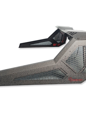 越野改装新款蜂窝孔镜刚板龙门架带4个LED方灯皮卡防滚架汽车配件