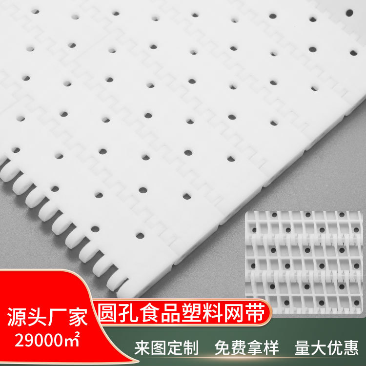 900平板模组输送带塑料网带罐装食品输送线网带果蔬沥水网带现货