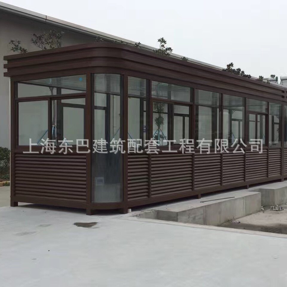 钢结构活动岗亭成品玻璃保安岗亭小区值班门卫室厂家定制发货