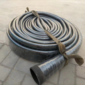 4寸内径102mm夹布泥浆泵折叠管 七层布缠绕耐磨耐压 打桩打井胶管