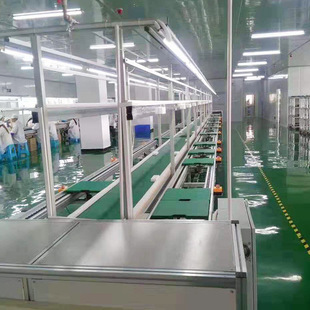 重庆光谱仪组装倍速链线 自动工装板输送流水线 总装线可