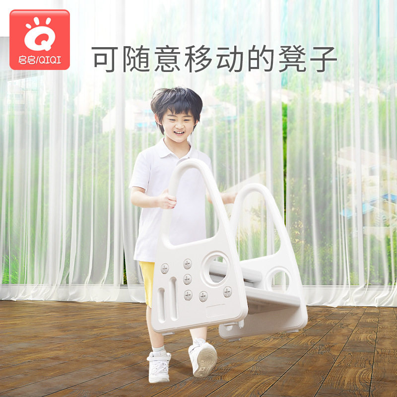 多功能儿童安全双层踏脚凳宝宝脚踩凳防滑增高凳幼儿垫脚凳阶梯凳图片
