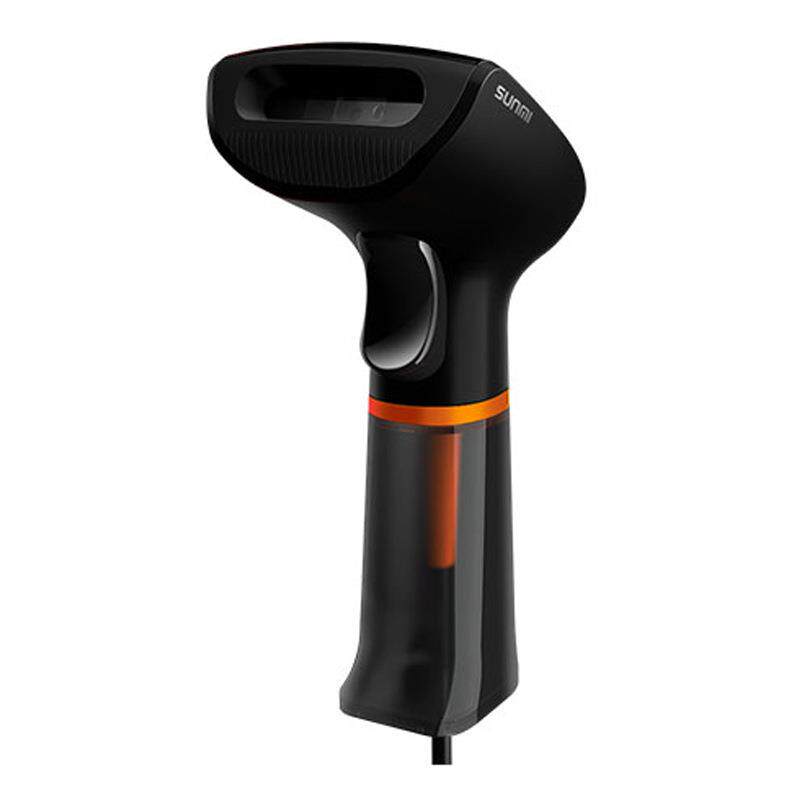 商米SUNMI红光有线扫描枪一维商品条形码二维支付USB条码扫码枪