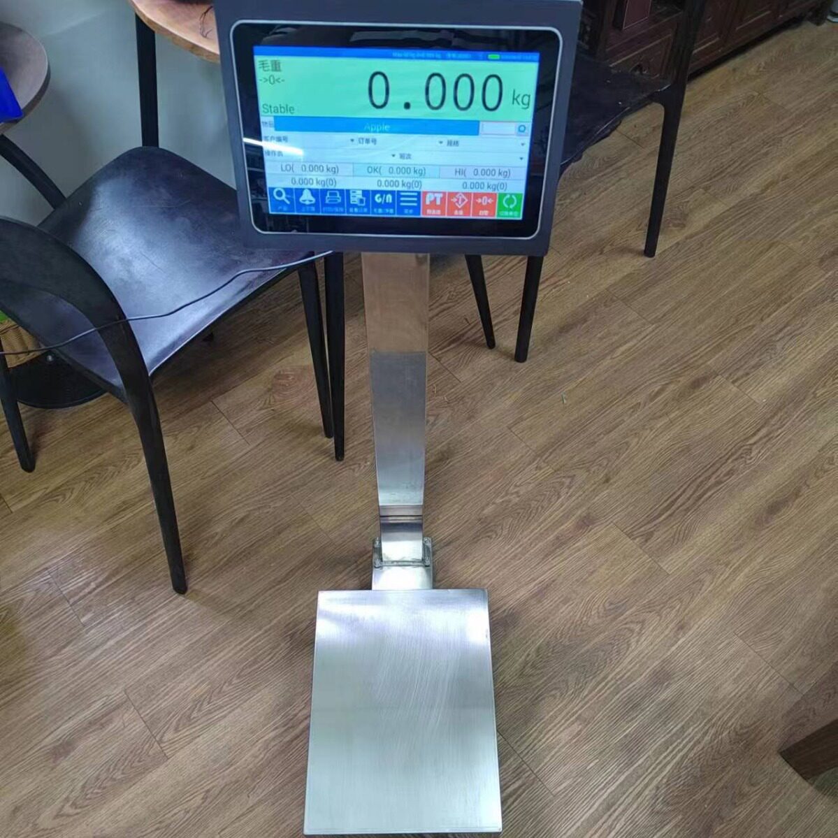 配称重软件安卓智能秤304不锈钢安卓智能电子秤100kg200kg30