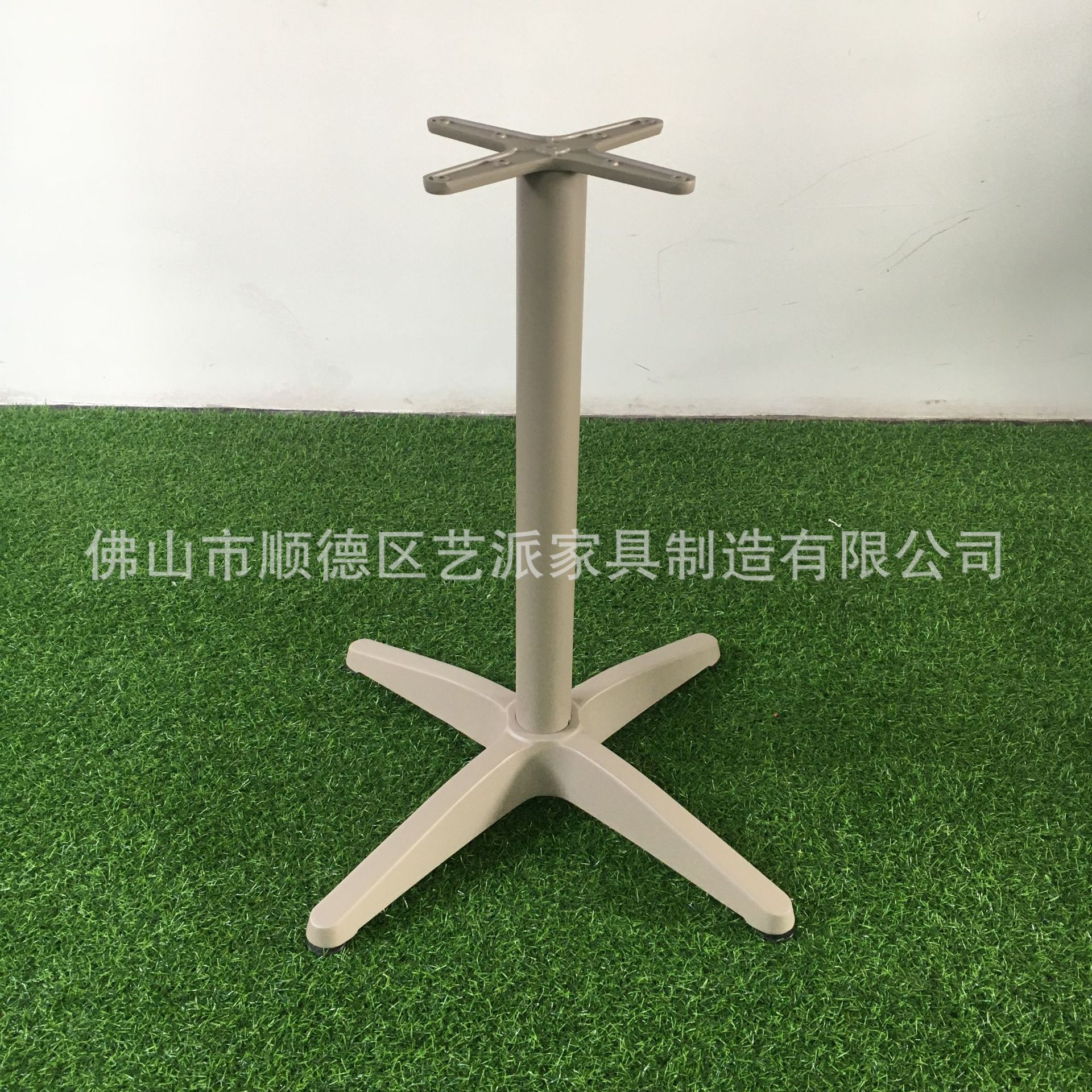 铁艺电镀桌脚桌腿支撑柱底座C8