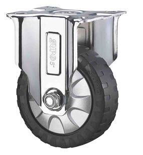 SUPO 向荣 6寸 防滑 中重型 PU 聚氨酯 定向 脚轮C05S-04-150-352