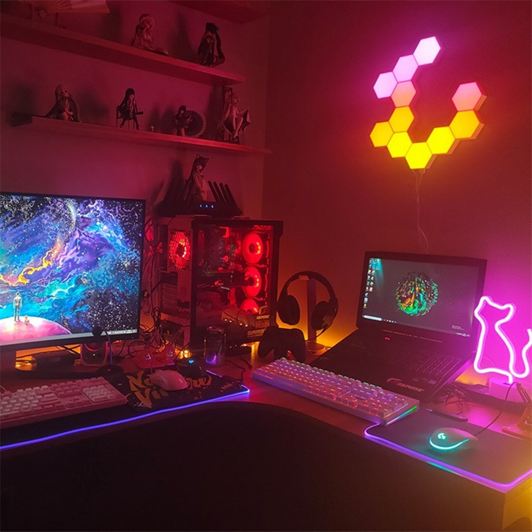 智能家居创意蜂巢LED壁灯