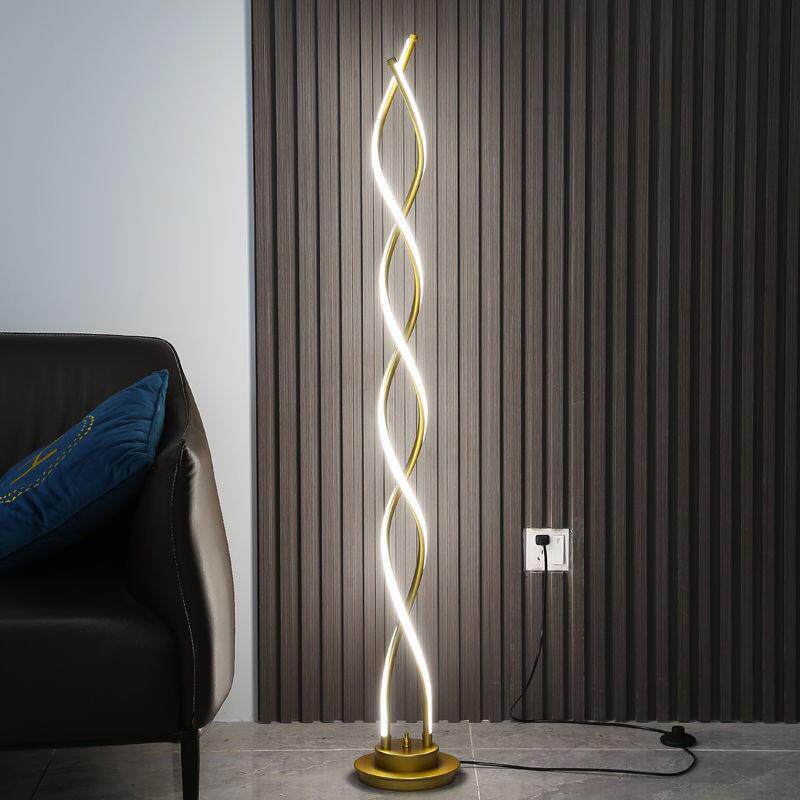 北欧简约落地灯卧室床头立式客厅沙发氛围高级感轻奢墙角落地灯