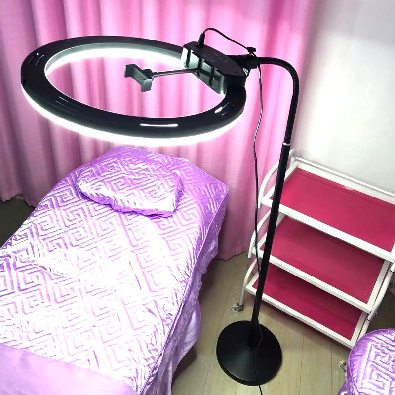 LED纹绣灯超大光圈纹绣美容专用落地灯美睫美甲纹眉冷光无影灯