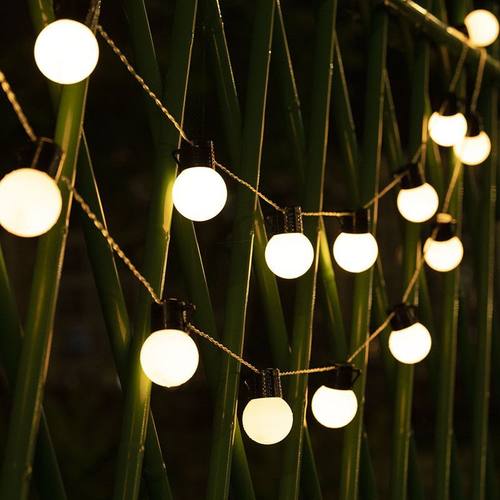 户外露营野营氛围灯夜市摆地摊大圆球灯串led彩灯带天幕帐篷装饰