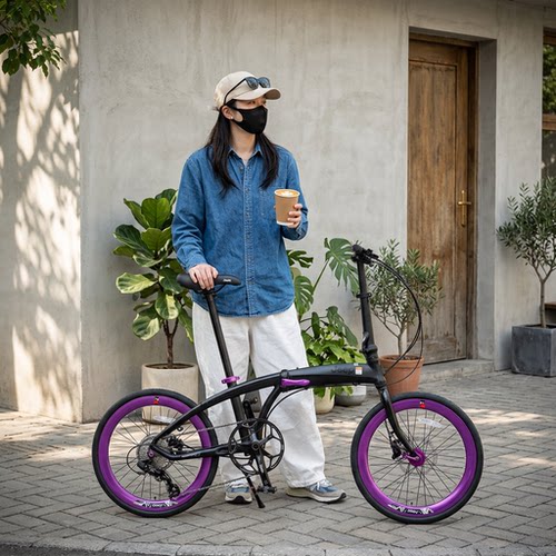 Jeep吉普折叠自行车男女式轻便