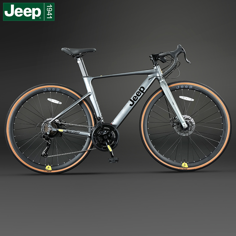 Jeep吉普铝合金碟刹公路自行车