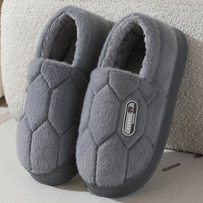 包跟棉拖鞋男士2025冬季新款室内家居保暖防滑耐磨厚底棉鞋女外穿