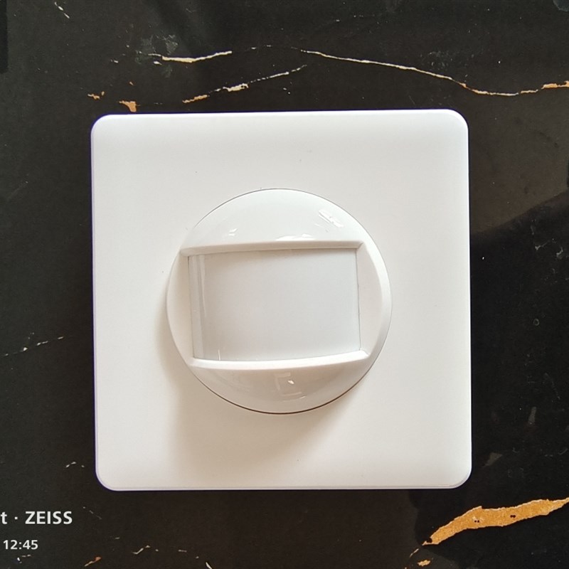 86盒红外幕联探测器DC12wv18v吸顶式红外报警器常开常闭信号