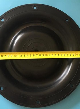 QBK-50 QBK-65气动隔膜泵膜片 黑色丁睛橡胶隔膜片耐油 外径340MM