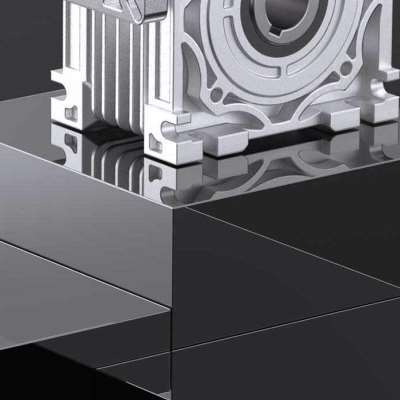 NMV涡轮蜗蜗杆轮rv减速机型步进伺服带电机齿RV25轮小箱R减速器变