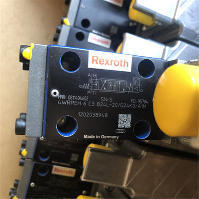 力士乐0811404602比例阀4WRPEH6C3B24L-2X/G24K0/A1M比例阀原装