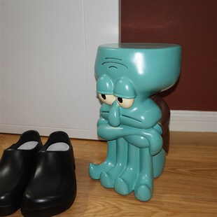 章鱼哥迷你小凳子换鞋r凳摆件创意礼物送朋友恶搞卡通儿童房节日