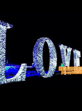 蓝色彩灯闪灯串圣诞LED彩灯装饰灯满天星星彩灯户外防水婚庆灯串