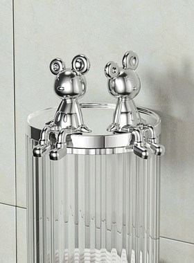 可爱卡通银色鼠小摆件创意办公室治愈系装饰品家居轻奢迷你小物件