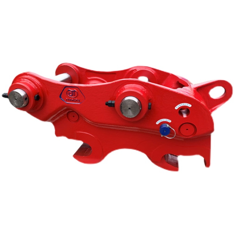 挖机快速连接器铸造快接铸钢快换手动机械快接全自动液压快换接头