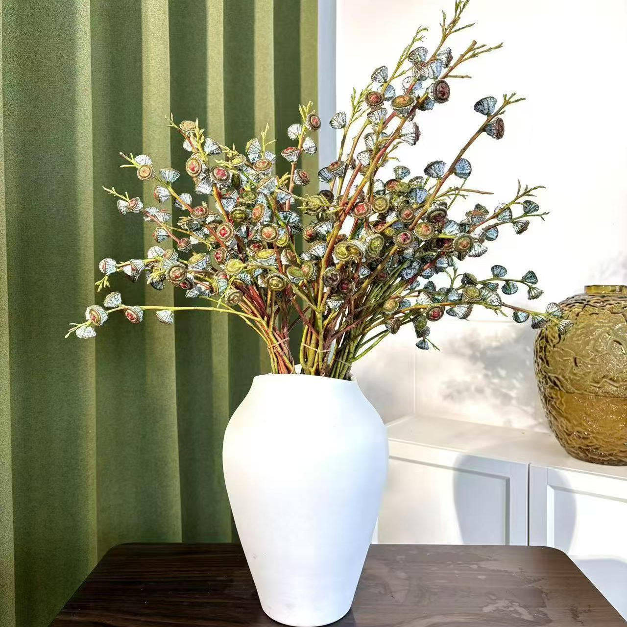 空运包邮【60-80】cm尤加利老果复古油画风干插干放,鲜花速递/花卉仿真/绿植园艺,花材,淘宝优惠券,粉丝福利购,淘宝优惠卷