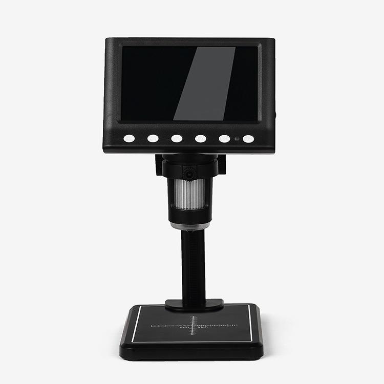 DM7显微镜4.3寸屏高清显微镜可升降支架便携式电子数码显微镜