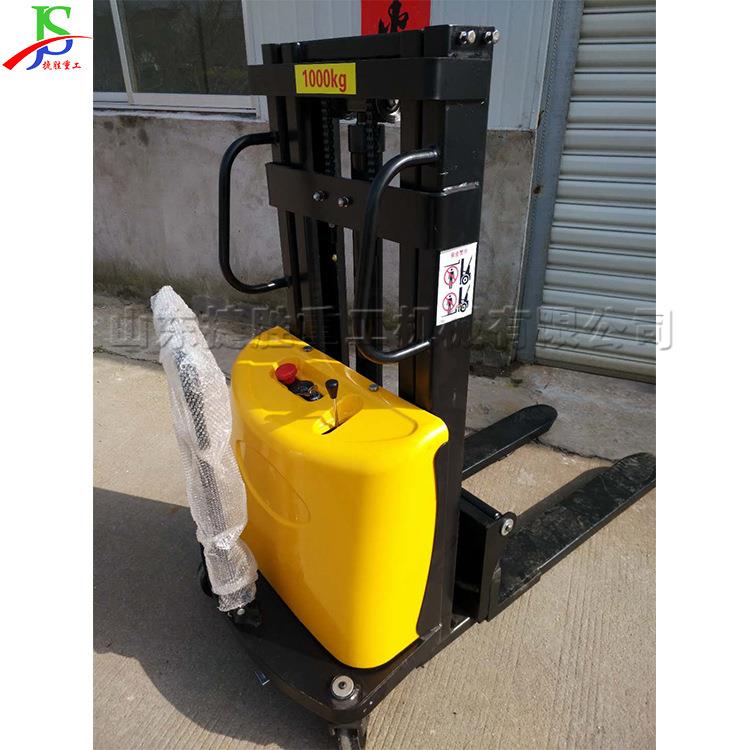 液压电动堆高车电瓶高架仓库升降叉车站架式车间装卸托盘车