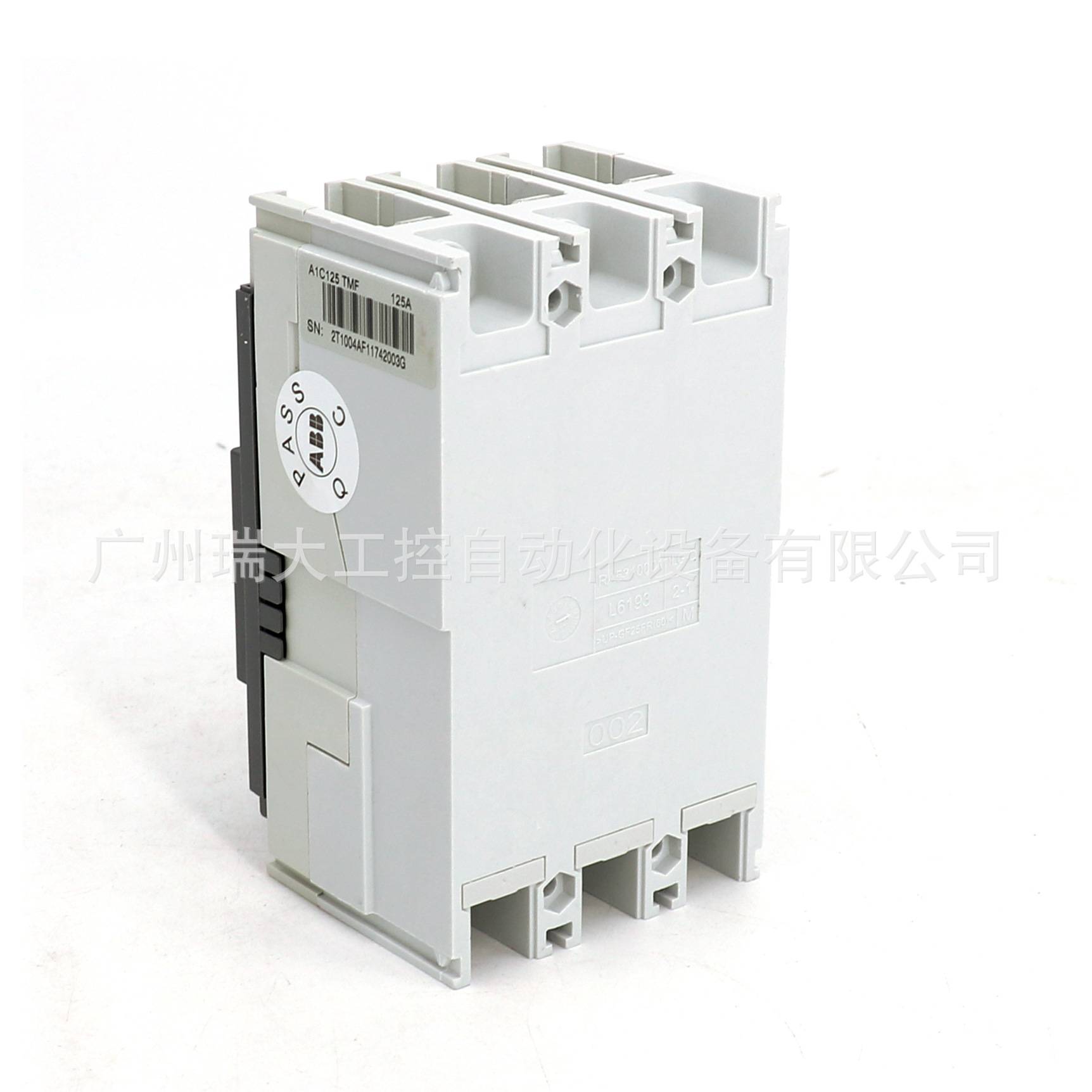 ABB Formula塑壳断路器A1C125 TMF32/400 FF 3P+RCD;10135678