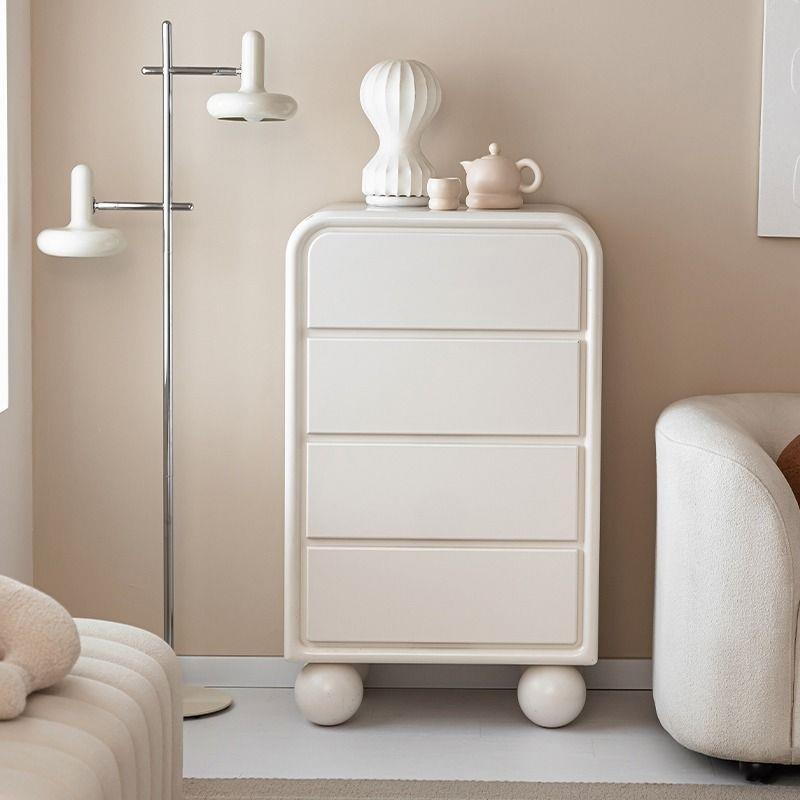 油风斗柜客厅小户型卧室床尾柜六斗柜法QYX奶式抽屉收储纳物柜柜