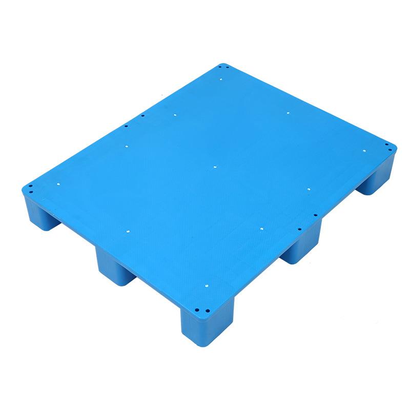 018平板九脚塑料托盘现板货仓库地堆防潮垫叉车专用塑JNY料托0盘