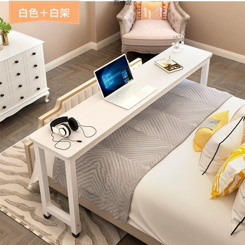 跨床桌可移动家用床边写NIH台电脑字桌写字懒人多功能卧桌上室床
