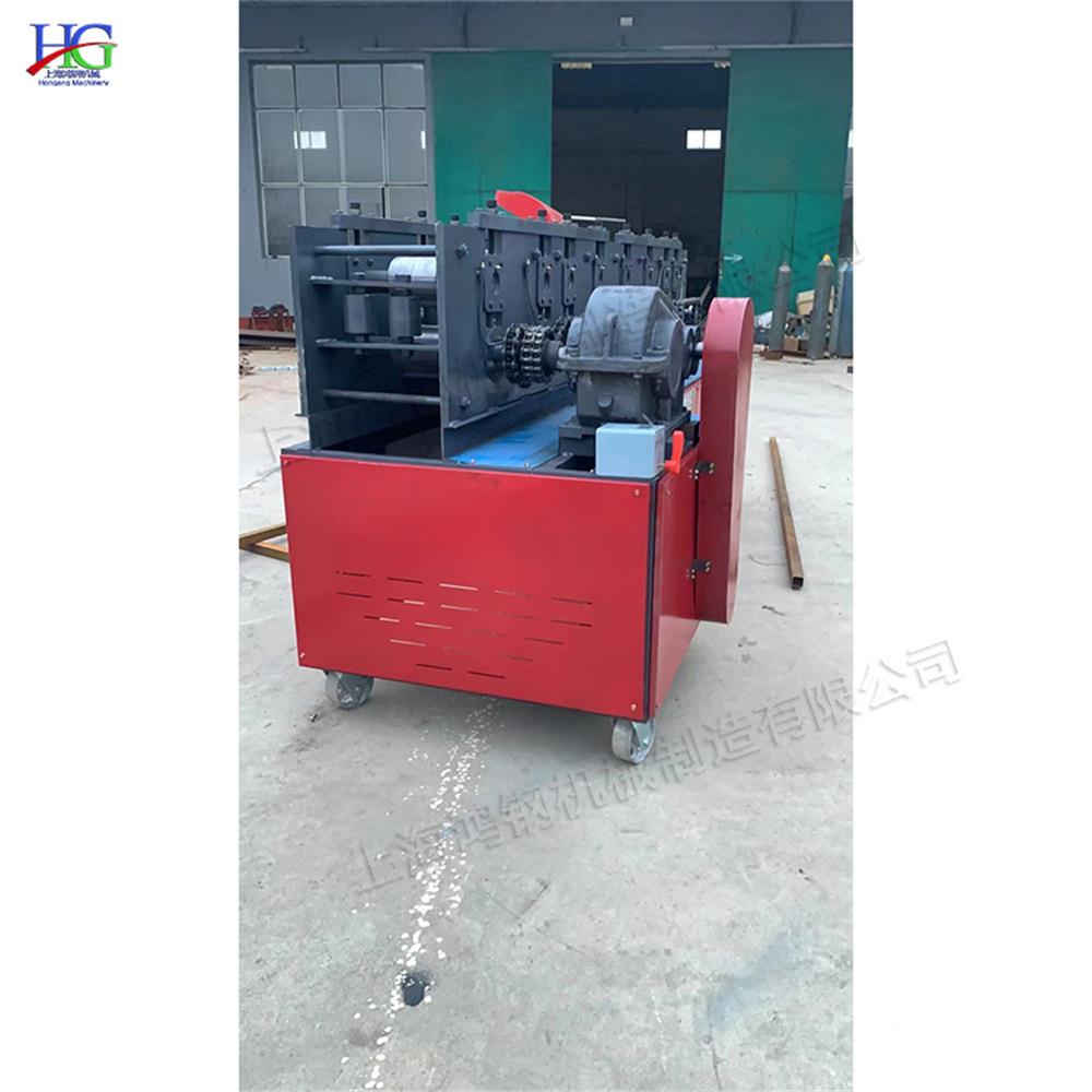 数控式脚调手方管直机建LYQ筑施工钢圆管管矫直机架矩形钢管压直