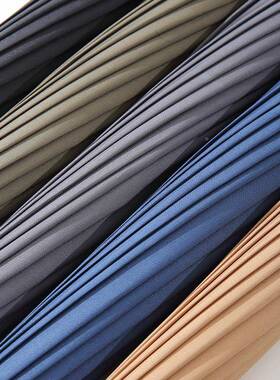 新款1骨6弯柄柄直杆长柄雨伞手清新HL202304简约纯色创意复木古男