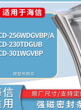 适配海信冰箱BCD-256WDGVBP/A 230TDGUB 301WGVBP门密封条胶条圈