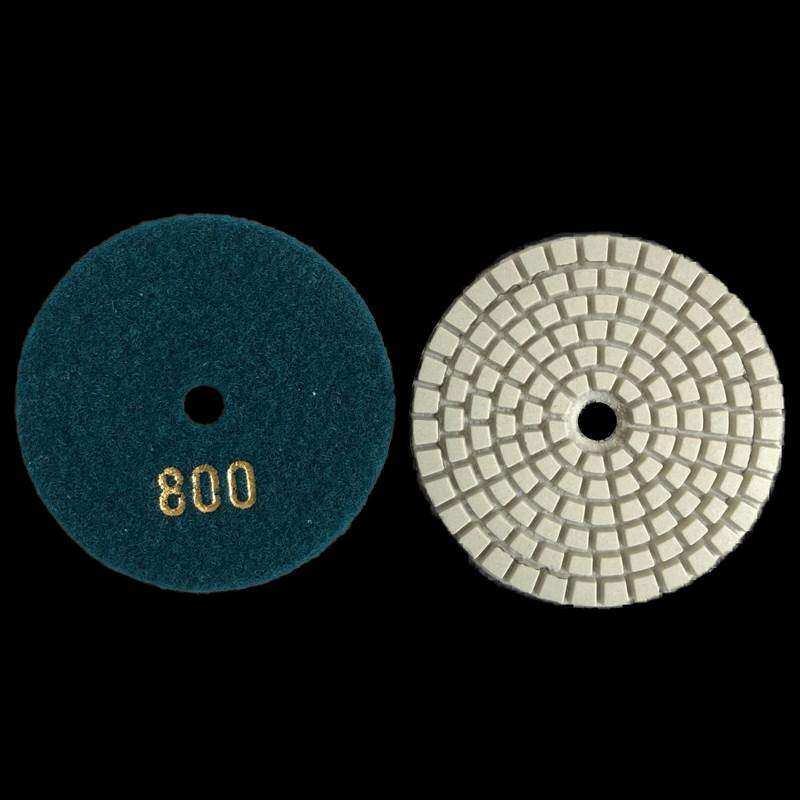 新品3寸/4寸大理石水磨片石材瓷砖玻璃软磨片 角磨机金刚石打磨抛