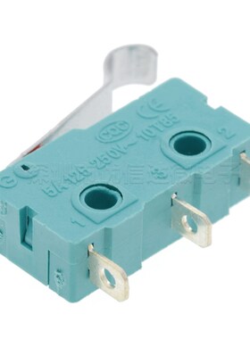 行程限位微动开关ZW11- E 绿色三脚弯柄KW12  5A 125V250V