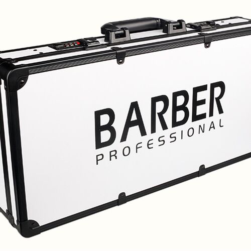 barber发型师美发工具箱油头推剪专用箱理发师剪刀收纳盒包密码箱