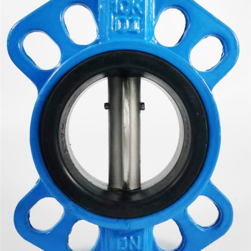 电动对夹式蝶阀 Dh971X-16不锈钢水阀门执行器dn50 65 80 100 150