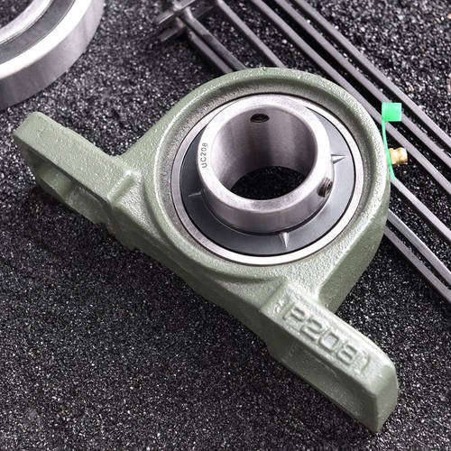 LK外球面带座立式轴承座固定座 UCP201 P204 P205 P206 P208 P210