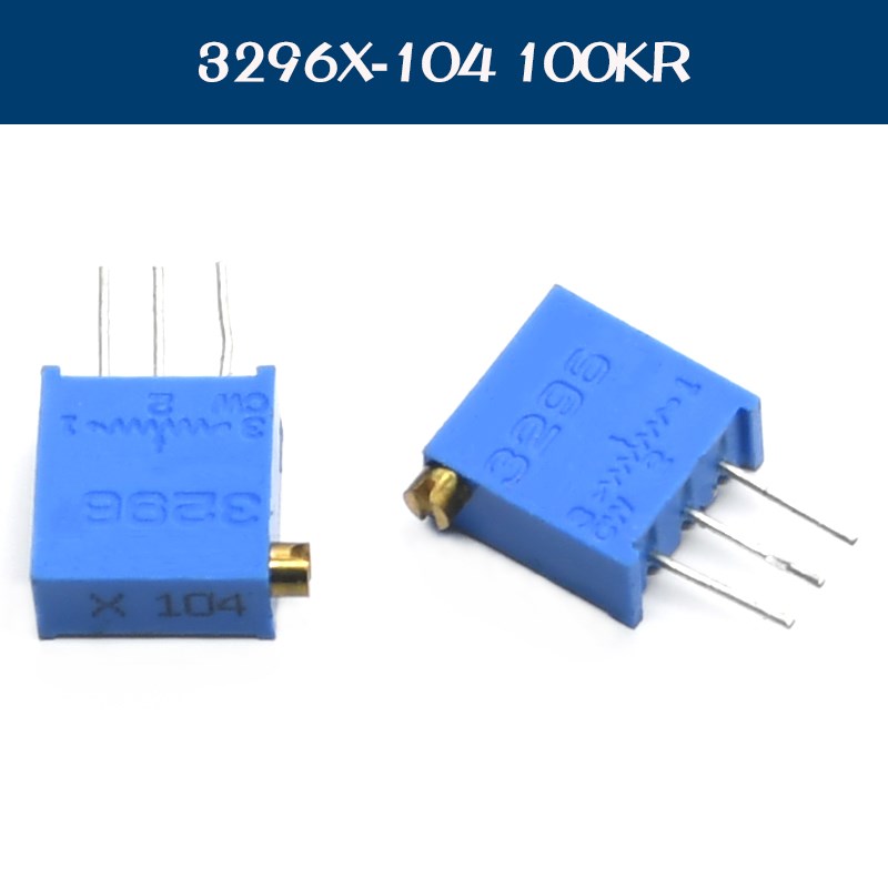 3296X多圈精密电位器可调电阻100R200R1K2K5K10K20K50K100K500K1M