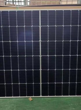 300W450w540w单晶太阳能电池板10线12线家用24V电池板光伏发电板