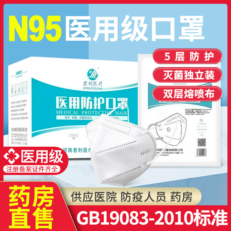 线下药房直售】n95医用防护口罩