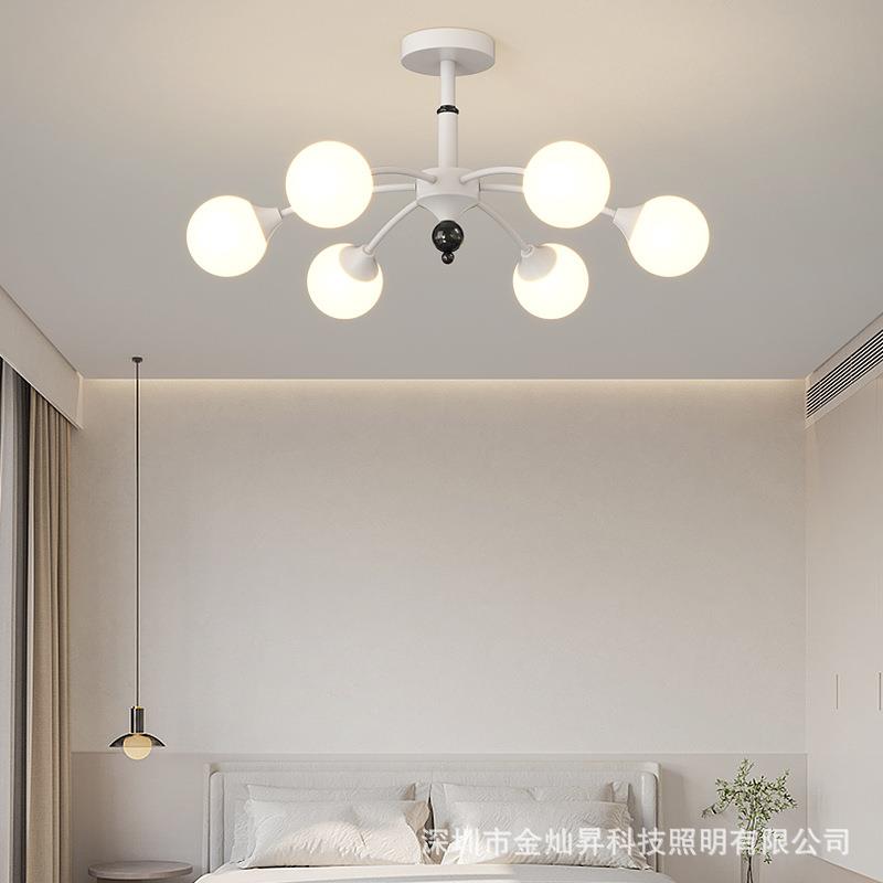 北欧吸顶灯美式现代简约创意个性设计师款客厅餐厅卧室书房玄关灯