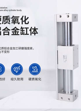 气动MRD磁偶式无杆气缸CY3R/CY1R32-100/200/300/400500