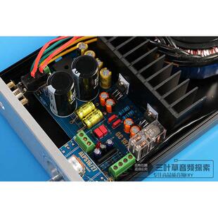 镀金电路板 HIFI功放机 LM1875T双声道功放全套散件 精心制作