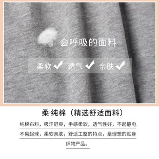 娅尔丽睡衣女士夏季纯棉长袖中短款睡裙男友风衬衫全棉开衫睡衣裙